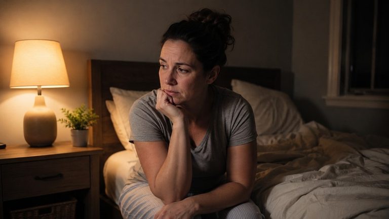 Person awake late at night, one of the everyday signs of cocaine use family members notice first