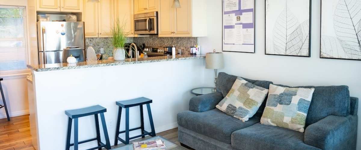 Indoor Area With A Couch, Kitchen - Simple Path Recovery