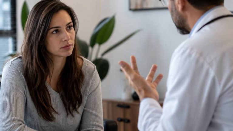 What Is EMDR Therapy hero image of a woman talking with a car provider about emdr.