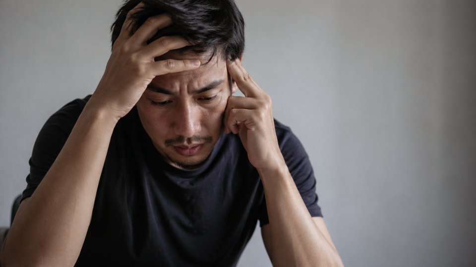 Your Addiction Affects Others, a man contemplates the implications of what that means.