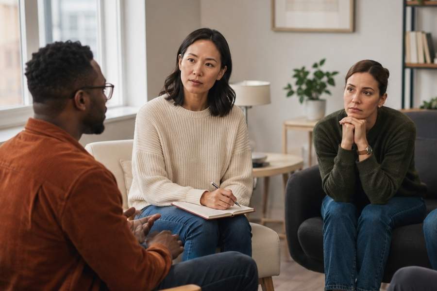 addiction recovery services include things like therapy, life skills, 12-steps, and case management.