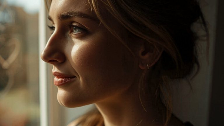 Alcohol-Induced Psychosis hero image of a woman staring out a window.