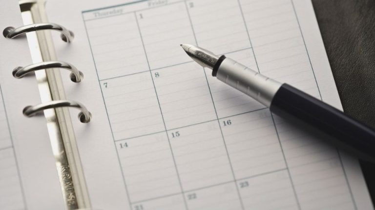 What Does an IOP Schedule Look Like hero image of a schedule planner.